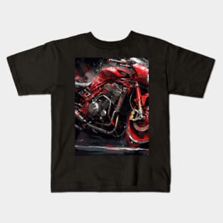 Italian Velocity Legendary Sports Bike Kids T-Shirt